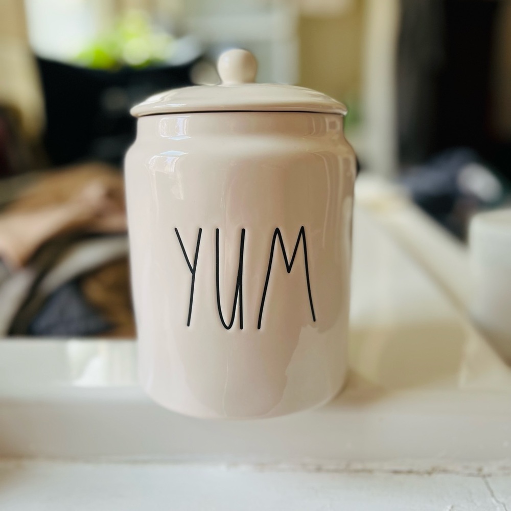 Rae Dunn “Yum” Jar